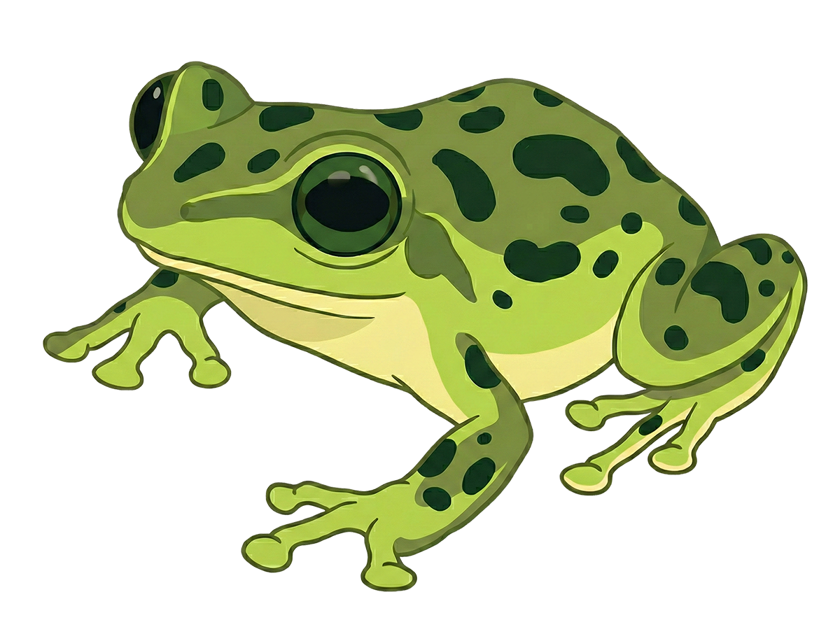 Verdling, the Verdling Baby mascot frog